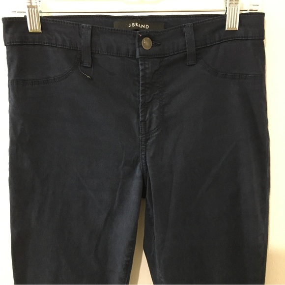 J Brand Indigo Cotton Poplin Skinny Jeans NWOT size 28 - Picture 3 of 5